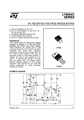 DataSheet L7900AC pdf
